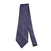 ราคา เนคไทแบรนด์เนม Necktie Ralph Lauren Silk Purple Green Stripe U.S.A. (29175807008)