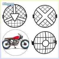 ราคา [nlkgeqg] ไฟหน้ามอเตอร์ไซค์ 6.5 นิ้ว, ฝาครอบกระจังหน้าตาข่ายโคมไฟหน้า, วินเทจทรงกลม (28993009182)
