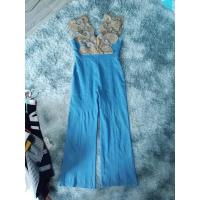 ราคา จั้มงานป้ายแขนกุดสีฟ้า (22211458752)