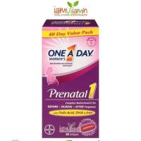 ราคา (exp:11/24)ONE A DAY Women's Prenatal with DHA & Folic Acid Multivitamin วิตามินรวม ก่อนตั้งครรภ์ 60วัน (3841014452)