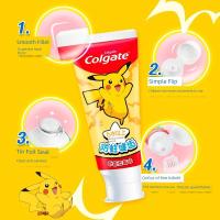 ราคา ยาสีฟันเด็ก ยาสีฟัน คอลเกต ยาสีฟันเด็กฟลูออไรด์ป้องกันมอดฟันแข็ง 3 ถึง 6 ถึง 12 ปีนักเรียนชั้นประถมศึกษาเปลี่ยนระยะเวลาฟัน (41474533021)