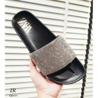 ราคา รองเท้าแตะเพชร หน้าสวมแต่งเพชรชวารอฟสกี้ สวยวิบวับ QQ12-1 (21389221661)