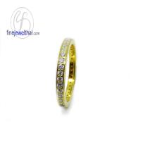 ราคา Finejewelthai แหวนเพชร-แหวนเงิน-เพชรสังเคราะห์-เงินแท้ 925/ Diamond Cz-Silver925-Ring - R1303czg (1424776607)
