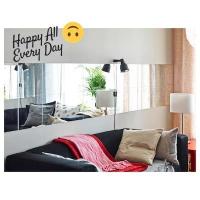 ราคา IKEA อิเกีย บลูดเลินน์ กระจกเงาติดผนัง กระจกเงาตกแต่ง กระจกเงาติดผนังทรงสี่เหลี่ยม ขนาด 30x30 ซม. [แพ็ค 4 ชิ้น] (5455334328)