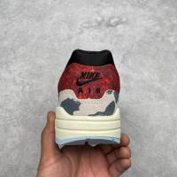 ราคา Nike Air Max 1 '87 "Animals" วิ่งย้อนยุคผ้าใบลำลองสำหรับผู้ชายและผู้หญิง รองเท้า true (25653131741)