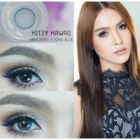 ราคา Kitty kawaii jewel 3 tone blue -00 -50 Contactlens บิ๊กอาย คอนแทคเลนส์ ราคาถูก แถมตลับฟรี (4102421514)