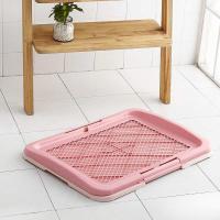 ราคา Mesh 【Hateli】Pet Tray Cat Pad Indoor Pet Potty Puppy Pee Training Clean Pot With Column Public D (29503837175)