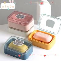 ราคา ใส่ กล่องสบู่เดินทางแบบพกพาหนาอุปกรณ์ห้องน้ําที่มีฝาปิดผู้ถือท่อระบายน้ําที่วางสบู่ (26253391311)