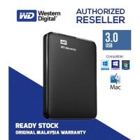 ราคา 【Ready Stock】WD external harddisk hdd 1tb/2tb ฮาร์ดดิสก์พกพา usb3.0 ฮาร์ดไดรฟ์คุณภาพสูง รับประกัน 3 ปี (21994047349)