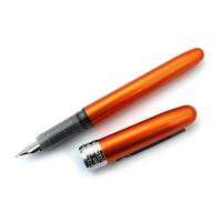 ราคา ปากกาหมึกซึม Platinum Plaisir – 05 Medium Nib – หมึกส้ม Nova/ดํา (40013551961)