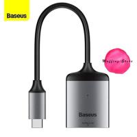 ราคา ถูกจริง/ส่งไวBaseus 2in1 สาย OTG Type-C to Card Reader HUB Adapter SD TF Memory SD/MicroSD (10242316656)
