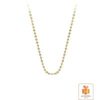 ราคา AURORA สร้อยคอลายก้นหอย 2 สี น้ำหนัก 1 บาท ทองแท้ 96.5% * ของแท้* (2841263052)