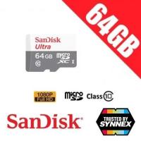 ราคา [แท้][ประกัน 7 ปี] Sandisk 64GB MicroSD Card Ultra Class 10 Speed 100MB/S Memory Card (1162830734)