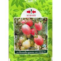 ราคา เมล็ดพันธุ์ มะเขือเทศ แพรวชมพู ศรแดง มะเขือเทศสีดา ซองใหญ่ (1566995401)