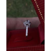 ราคา แหวนเพชรแท้เม็ดยอด50ตังน้ำ100 (6358223119)