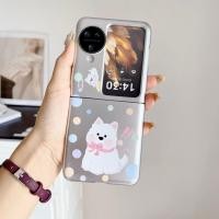 ราคา Fold Imdsoft TPU น่ารักการ์ตูน OPPO Find N2 N3 Flip Casing สําหรับสาวกันกระแทกเลนส์ป้องกันกรณี HHO01 (28860779083)