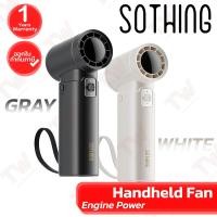 ราคา Sothing Handheld Fan Engine Power 9000mAh พัดลมมือถืออเนกประสงค์ (Grey, White) ของแท้ ประกันศูนย์ 1ปี (42550824253)