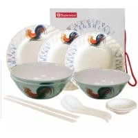 ราคา 1 ชุด ชุดอาหารซุปเปอร์แวร์ 14 ชิ้น ลายไก่ ตรานก ชามซุปเปอร์แวร์ จานซุปเปอร์แวร์ ชุดของขวัญ ชุดราคาประหยัด (26657855793)