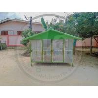 ราคา กรงแบบ2ห้อง2ประตูหลังคาจั่ว (41172956271)