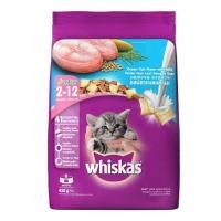 ราคา Whiskas Junior วิสกัส อาหารลูกแมว รสปลาทะเลและนม (6232254501)