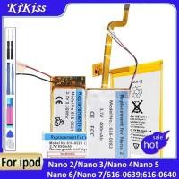 ราคา แบตเตอรี่ขนาด 220mAh - 400mAh สำหรับ iPod Nano 4 5 6 7 2 3 Gen Nano3 Nano4 Nano5 Nano6 (26907375186)