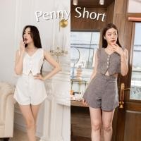 ราคา Sugar.Mixed - Penny Short กางเกงขาสั้น ผ้าทวิต (24558818913)