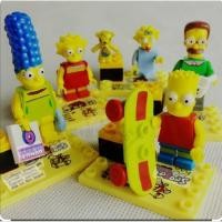 ราคา ตัวต่อ เลโก้ ซิมป์สัน JLB minifigures (งานจีน) Lego The Simpsons ครบเซ็ต 6 ตัว ไม่มีกล่อง วินเทจ พร้อม การ์ด (18369798499)
