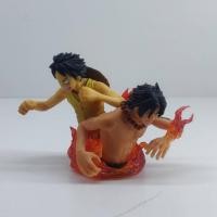 ราคา ONEPIECE FIGURE Bandai โมเดลวันพีชของเเท้ งานญี่ปุ่นเเท้ ลูฟี่+เอส- Luffy+ACE- งานฉากเอฟเฟค (18105871063)
