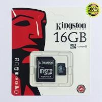 ราคา Kingston Memory Card Micro SD SDHC 16 GB Class 10 ของแท้ (9159671760)