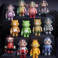 ราคา POPMART MEGA SPACE MOLLY 100% Anniversary Series v3 Mystery Box ของขวัญเล่นอินเทรนด์ (42820326352)