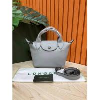 ราคา LONGCHAMP LE PLIAGE CUIR TOP MINI HANDLE BAG (9036882390)