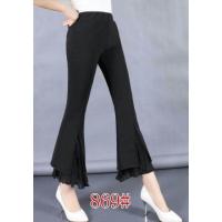 ราคา กางเกงขากระดิ่ง ขาม้า แต่งปลายขาเก๋ๆ สีกรม (4262510573)