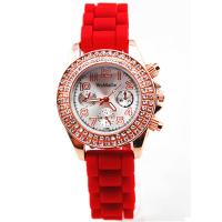 ราคา นาฬิกาข้อมือสุภาพสตรีดีไซน์สีสันสดใสพร้อมคริสตัล WOMAGE1086 (43873471559)