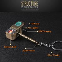 ราคา God of Thunder ค้อนไฟแช็ก USB ใช้ไฟฟ้าชาร์จไฟแช็ก ไฟแช็กค้อนธอร์ ไฟแช็กดีไซด์ ไฟแช็กของขวัญ ไฟแช็กเก๋ ค้อนธอร์ (6836103746)