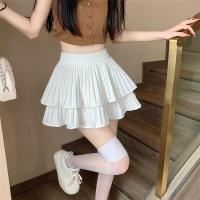 ราคา Munsheกระโปรงเอวสูง ทรงเอ แฟชั่นฤดูร้อนสไตล์เกาหลี สีขาว/สีดำ (20496005946)