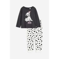 ราคา H&M(เอชแอนด์เอ็ม) ชุดนอน jersey เด็กผู้หญิง 0513489_4 (26755771526)