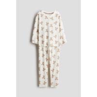 ราคา H&M(เอชแอนด์เอ็ม) ชุดนอนผ้าคอตตอนพิมพ์ลาย เด็กผู้หญิง 1230485_3 (29423509225)
