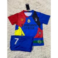 ราคา ชุดกีฬาเด็ก ทีมรวมแมนยู เรอัลมาดริด ยูเวนตุส อัลนาสเซอร์ โปรตุเกสเบอร์7ชื่อโรนัลโด้ เสื้อ+กางเกง (40212286353)