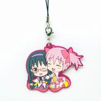 ราคา คานาเมะ มาโดกะ กับ อาเคมิ โฮมุระ พวงกุญแจป้ายยาง สาวน้อยเวทมนตร์ มาโดกะ(Puella Magi Madoka Magica)ลิขสิทธิ์แท้จากญี่ปุ่น (1779109071)