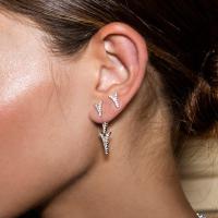 ราคา APM Monaco Dragon Tail Dangling ต่างหูเพชร-studded สำหรับผู้หญิง ออกแบบหรูหรา เครื่องประดับเงิน ของขวัญสไตล์แฟชั่นที่ไม่เหมือนใคร (25497528435)