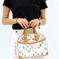 ราคา Louis Vuitton White Multicolor Trouville Limited (5716940075)