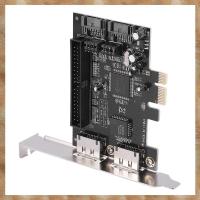ราคา [KYG] PCI to Controller PCI to Ide PCI-E to 2Sata IDE Jmb363 Disk Array Card Express การ์ดขยายอะแดปเตอร์ (41274329228)