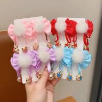 ราคา กิ๊บติดผมเด็ก ปอมปอมปอมปอมปอมปอมสีขาว กิ๊บคริสต์มาสตรุษจีนเด็ก จูเนียร์-424 (28242074737)