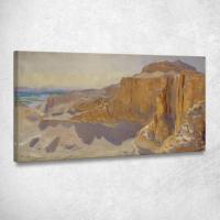 ราคา Cliffs At Deir El Bahri Egypt John Singer Sargent, jss48 ภาพพิมพ์บนผ้าใบแคนวาส (25492167549)