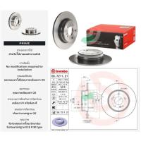 ราคา 08 7211 21 จานเบรคหน้า (ยี่ห้อ BREMBO) BENZ SLK R171 (350) (HC)/36AMG C W202 (240 280 3.6) (HC) /C W203, CLK C209/E W210 (9654179629)