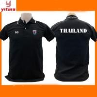 ราคา เสื้อโปโล ทีมชาติไทย Thailand ฟุตบอล เสื้อคอปก ผ้าดี หนานุ่ม ใส่สบาย ใส่ได้ทั้ง ช/ญ พร้อมส่งทั่วไทย (23069907511)