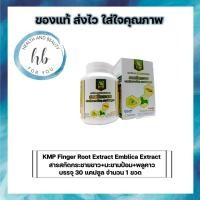 ราคา KMP Finger Root Extract Emblica Extract สารสกัดกระชายขาว+มะขามป้อม+พลูคาว บรรจุ 30 แคปซูล จำนวน 1 ขวด (9195759086)