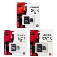 ราคา Kingston 8GB/16GB/32GB microSDHC Class 4 Flash Memory Card SDC4/8GB/16GB/32GB (25879320174)