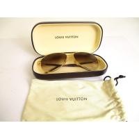 ราคา Authentic LOUIS VUITTON Sunglasses Eye Wear Conspiration Pilot Damier Canvas #a151 Pre-owned (28756116332)