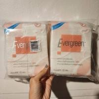 ราคา พร้อมส่ง !! เอเวอร์กรีน สำลีแผ่น รีดขอบ 100 แผ่น x 4 (26751398279)